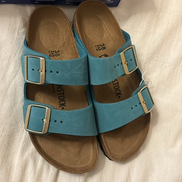 Brand New Birkenstock Turquoise 38 - Picture 5 of 8